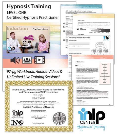 hypno trainer|Hypnotherapy Training and Certification .
